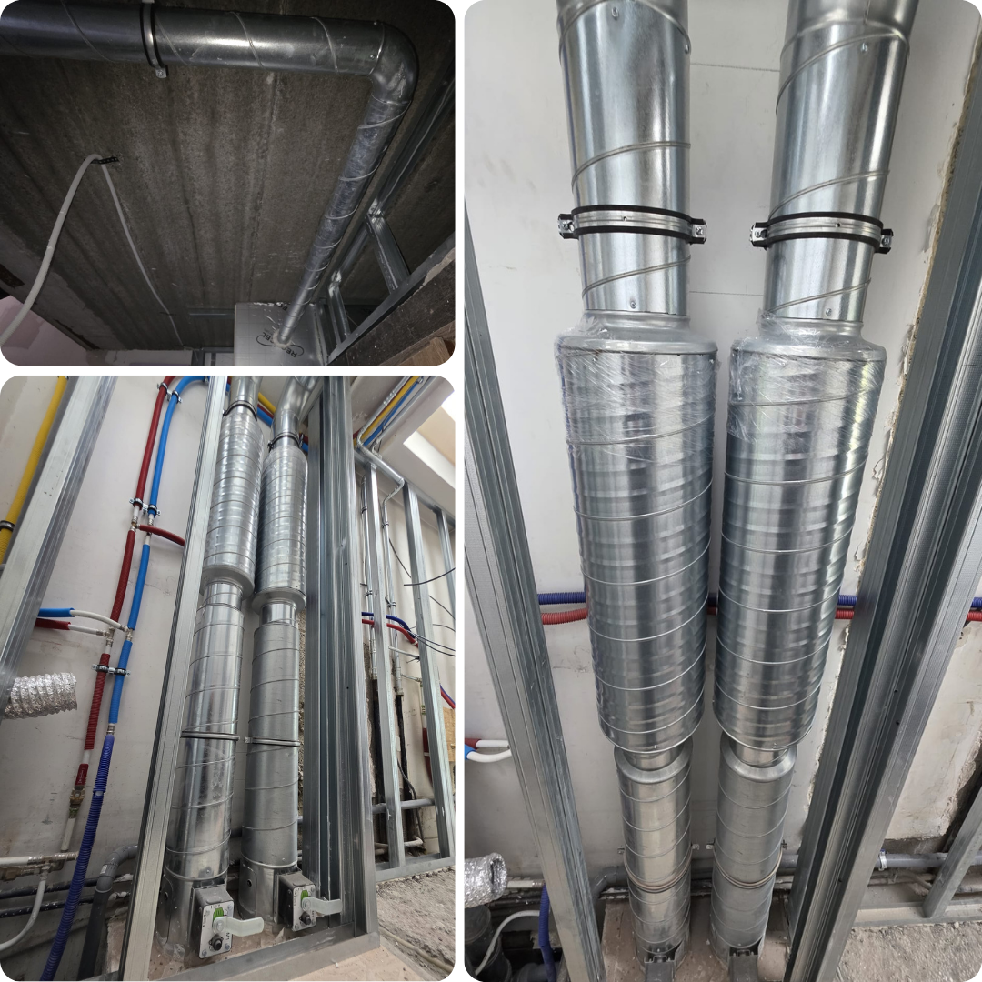 eau chaude, installation, appareils sanitaires, équipements
