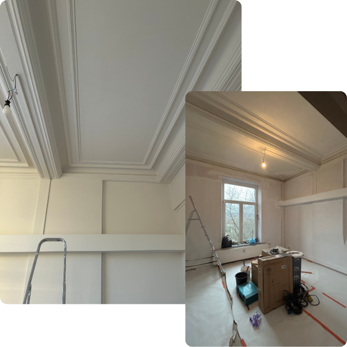 enduit, murs, rénovation murs, plafonnage, enduit, remise en état, préparation support