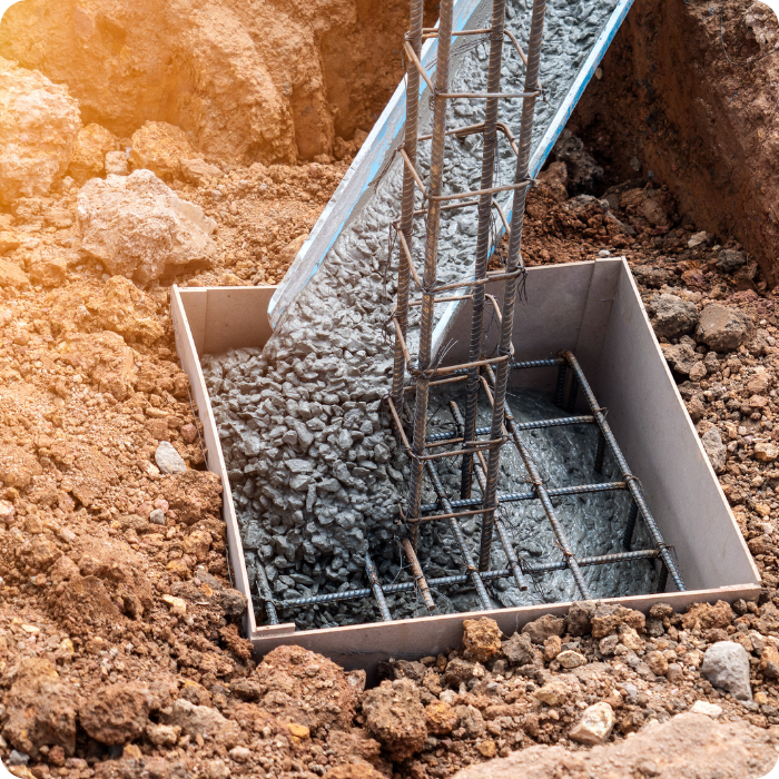 Coffrage, construction, chantier, coffreur, coffrage métallique