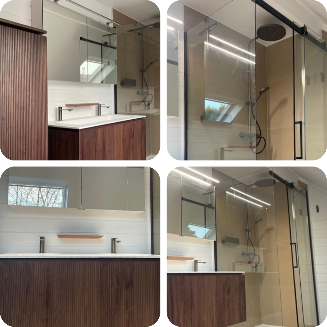rénovation intérieure, travaux de finition, cloisons, faux plafonds, salle de bain complète, carrelage, parachèvement