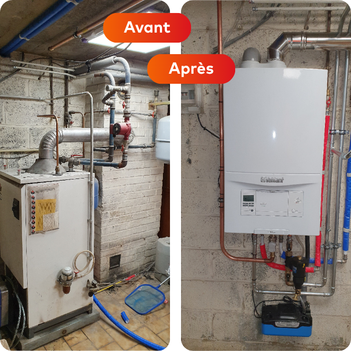 installateur chaudière, devis, prix, remplacer chaudière
