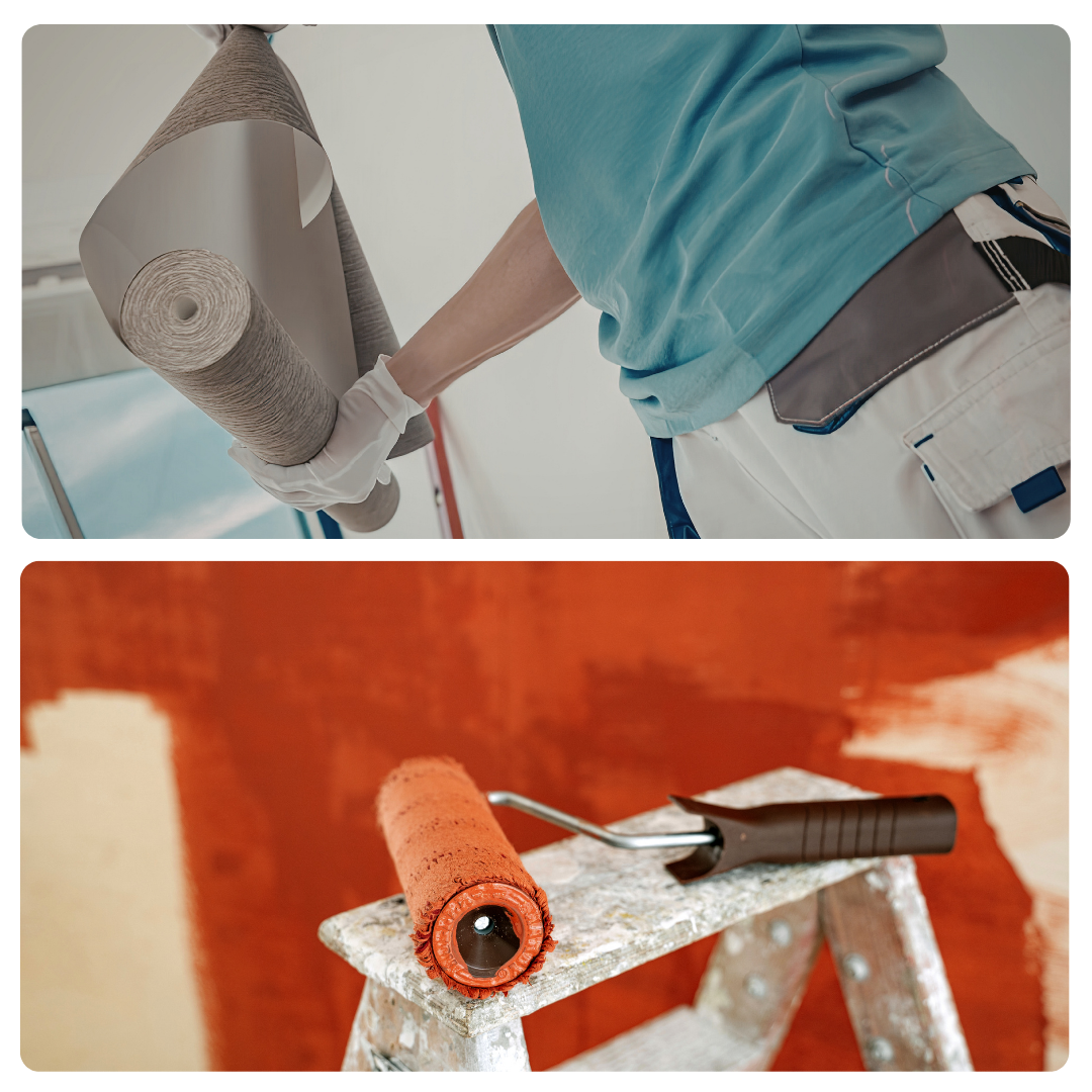 peinture, rénovation, murs, plafond 