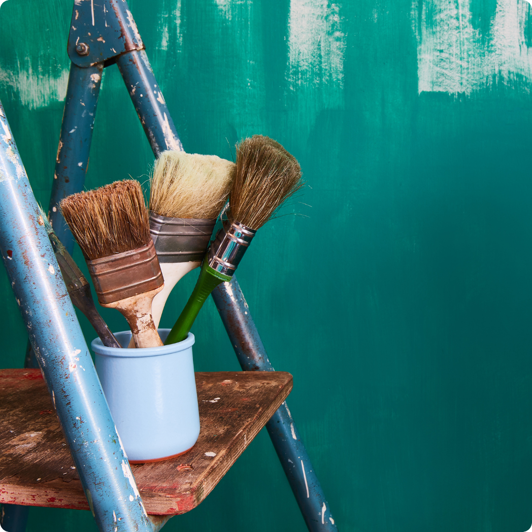 Travaux de peinture, Couleurs, supports et finitions