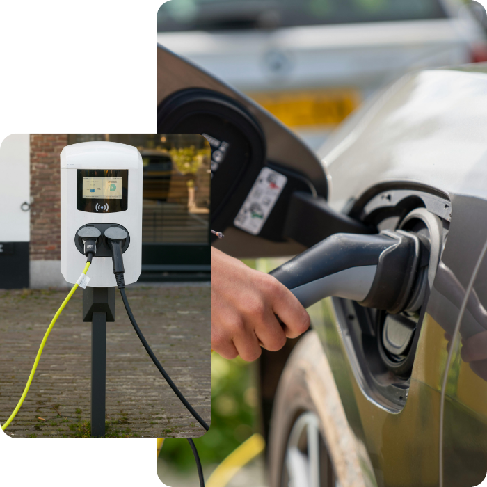recharge, voiture, électricité, station de recharge, borne, motorisation