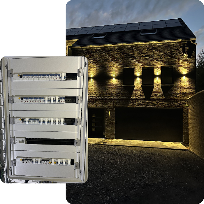 Eclairage, jardin, installation électrique, domotique, gestion électrique, maintenance, entretien