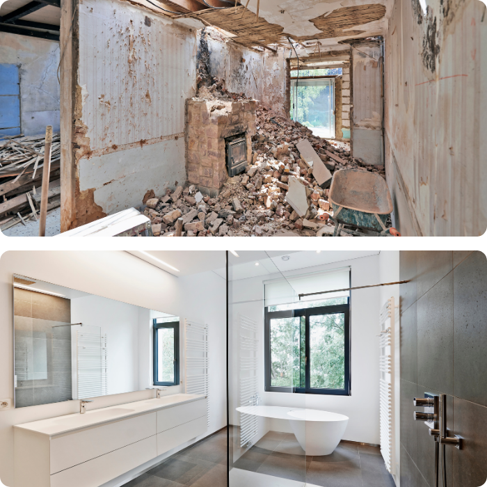 Rénovation cuisine, salle de bain, rénovation intérieure, parquet, carrelage, revêtement sols, faux plafonds, menuiserie, meuble, dressing
