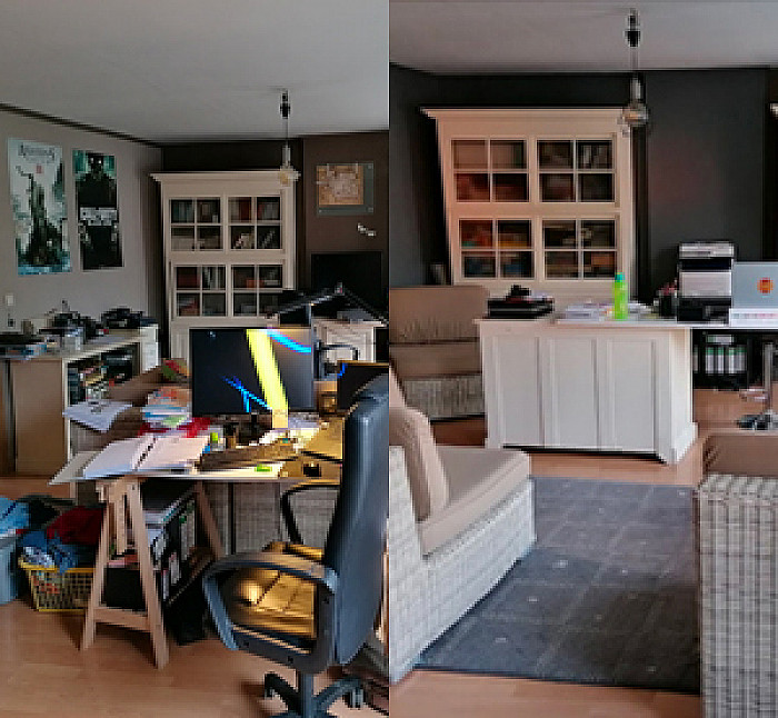 Ré-organisation complète de la maison