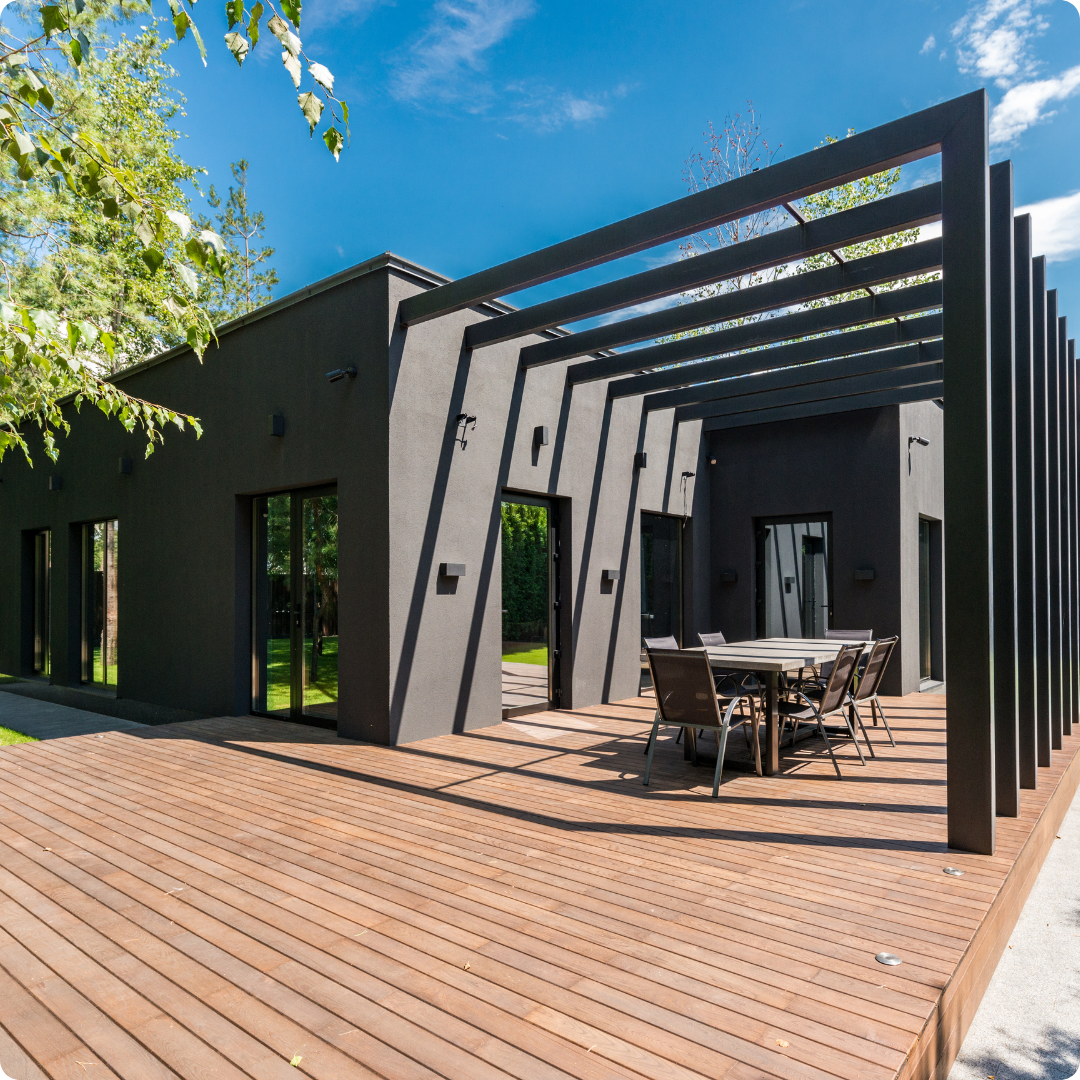 Aménagement extérieur, jardin, pavahe, terrasse