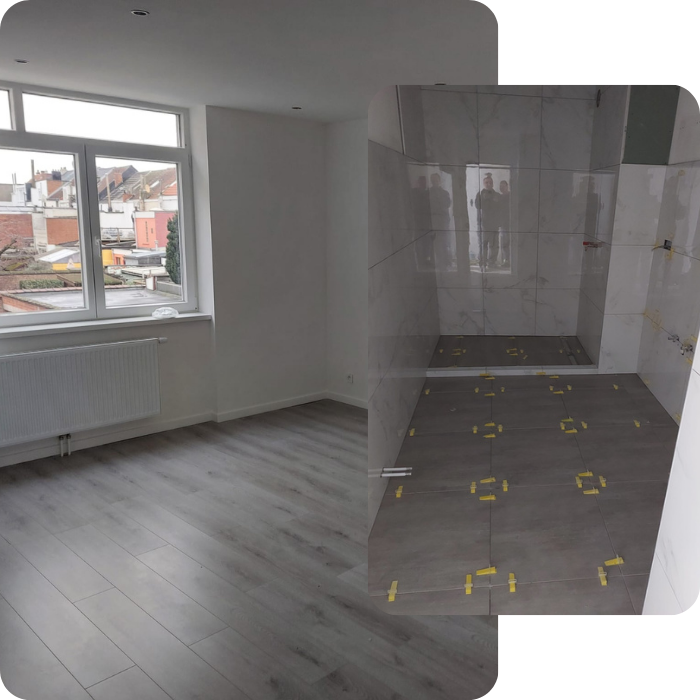 Construction, rénovation générale, plomberie, plafonnage, carrelage, enduit, aménagement intérieur, maçonnerie