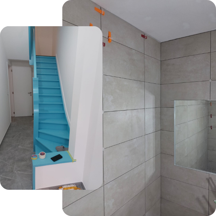 Carrelage , rénovation, intérieure, extérieure, transformation, construction, gros oeuvre, salle de bain, cuisine