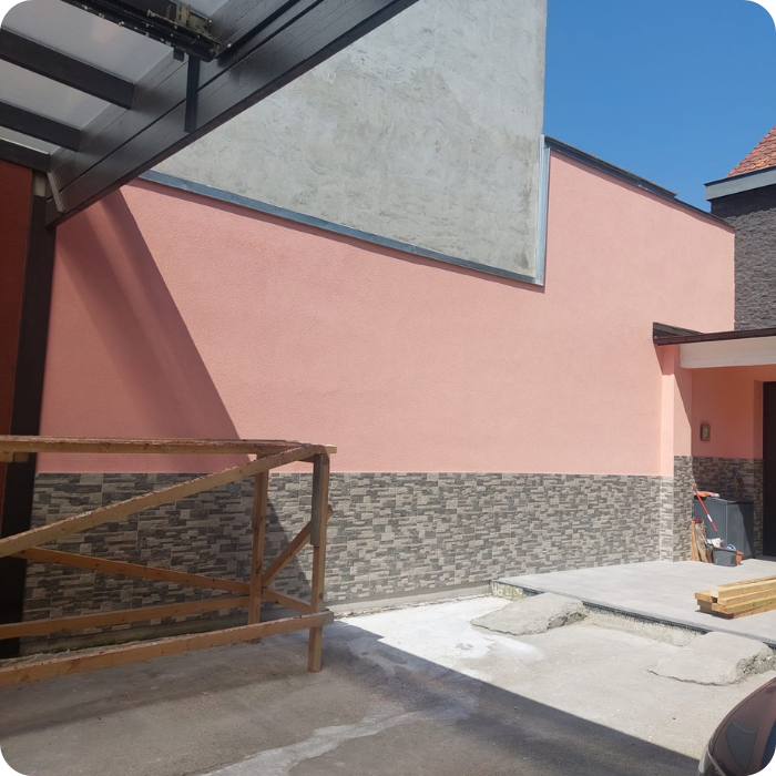 Maçonnerie, façade, fondation, rénovation extérieure, aménagements extérieurs