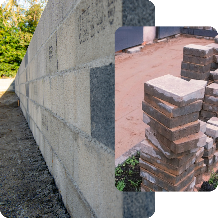 Murs, fondations, gros oeuvre, béton, dalle, dallage, chape