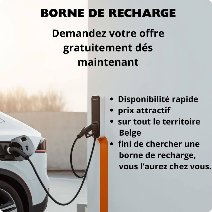 câblages, recharge voiture, borne, prise