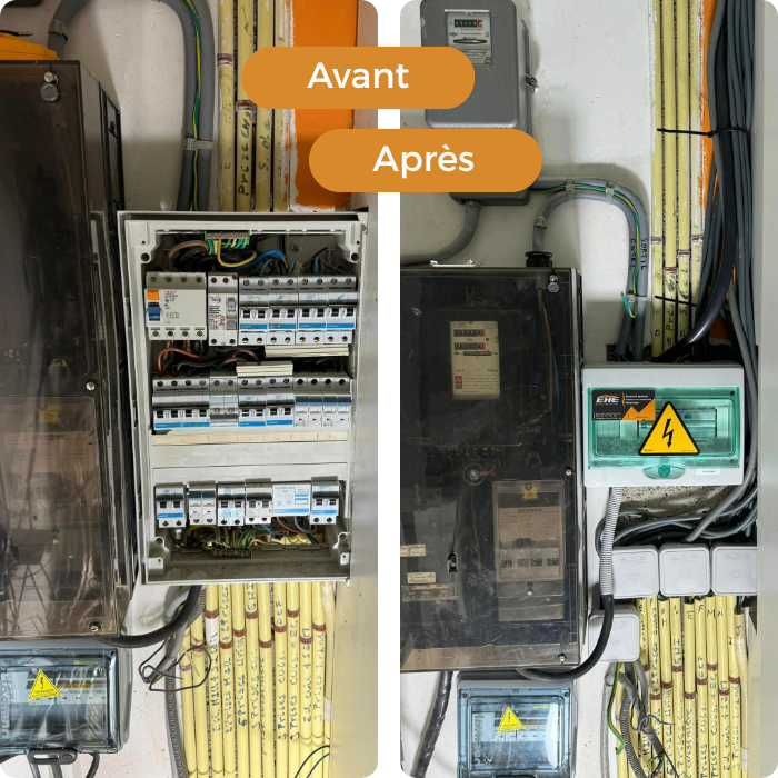 Correction, contrôle, installation existante, équipements électriques