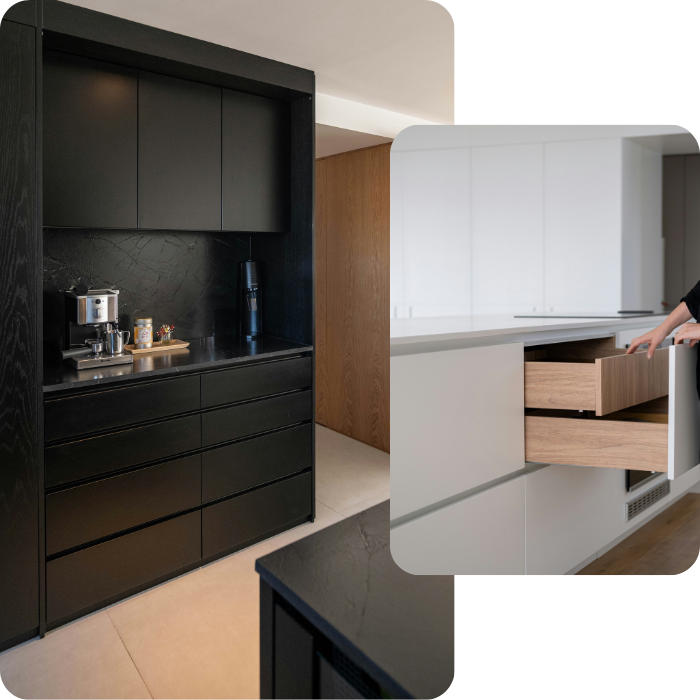 Rénovation, cuisine, évier, placard, aménagement, meuble, nouvelle cuisine, cloisons, plafonnage, plomberie
