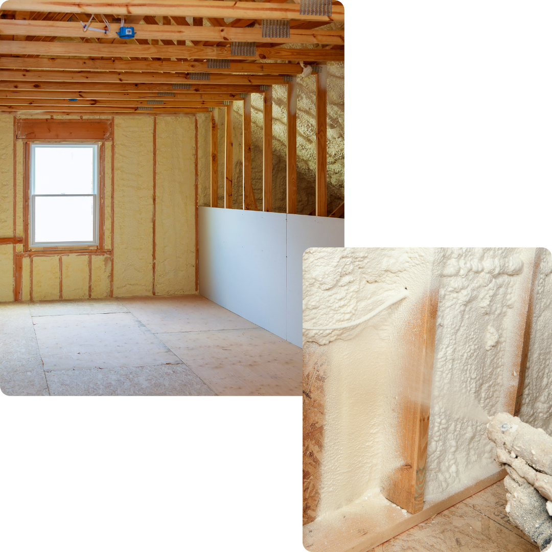 Isolation, extérieur, intérieur, thermique, acoustique, pose