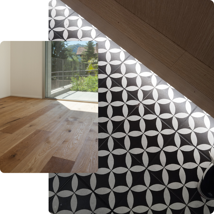 Parquet, pose, sols, revêtements, carrelage, salle de bain, murs
