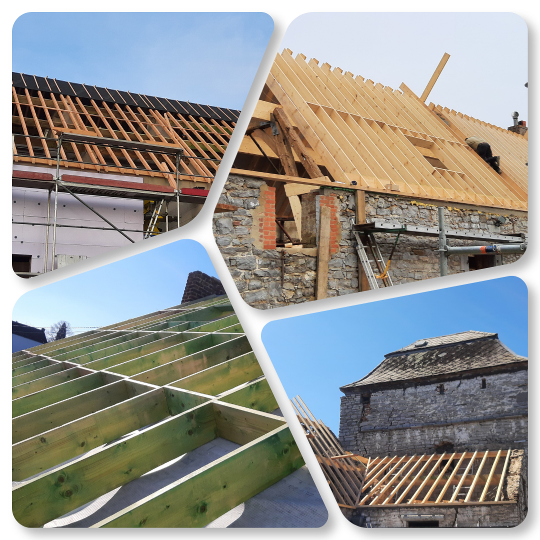 Réparation, Remplacements, Structure, Charpente existante, Structure affaiblie