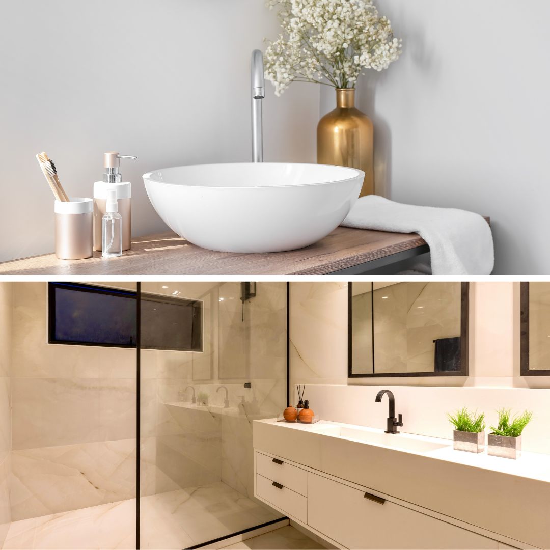 Rénovation de salle de bain par Aminaron