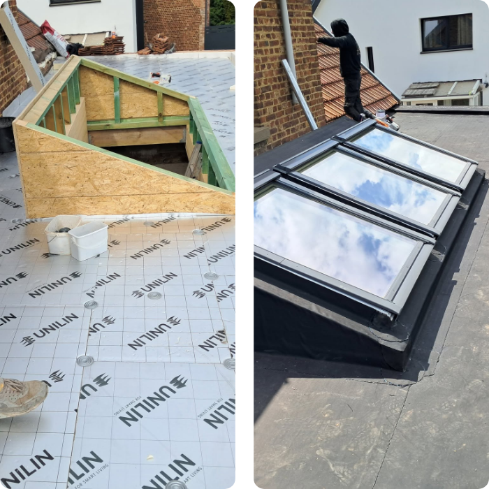 Pose de velux fenêtre de toit, modification, toit, aménagement, sous toit