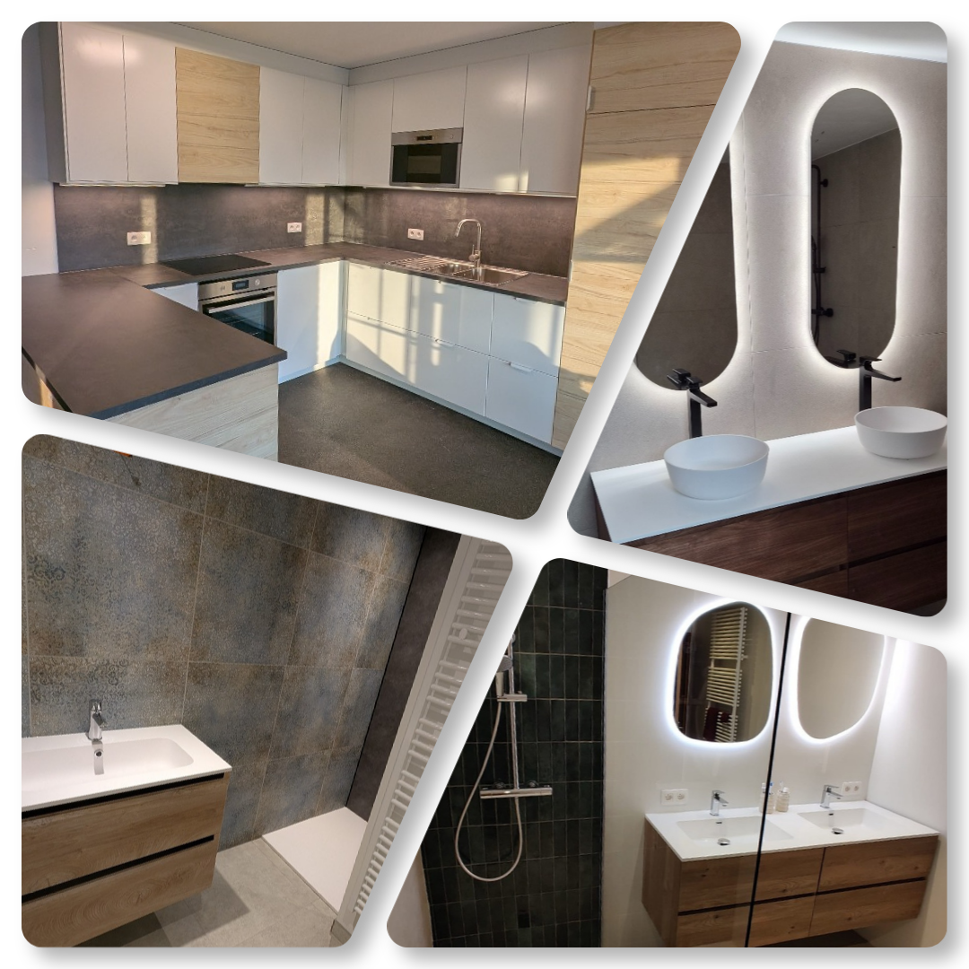 houten terras, poolhouse, tuinhuis, parket, nieuwe badkamer, badkamerrenovatie, schilderwerken, gyproc, totaalrenovatie, gevelbekleding, carport, sanitair, keukenrenovatie