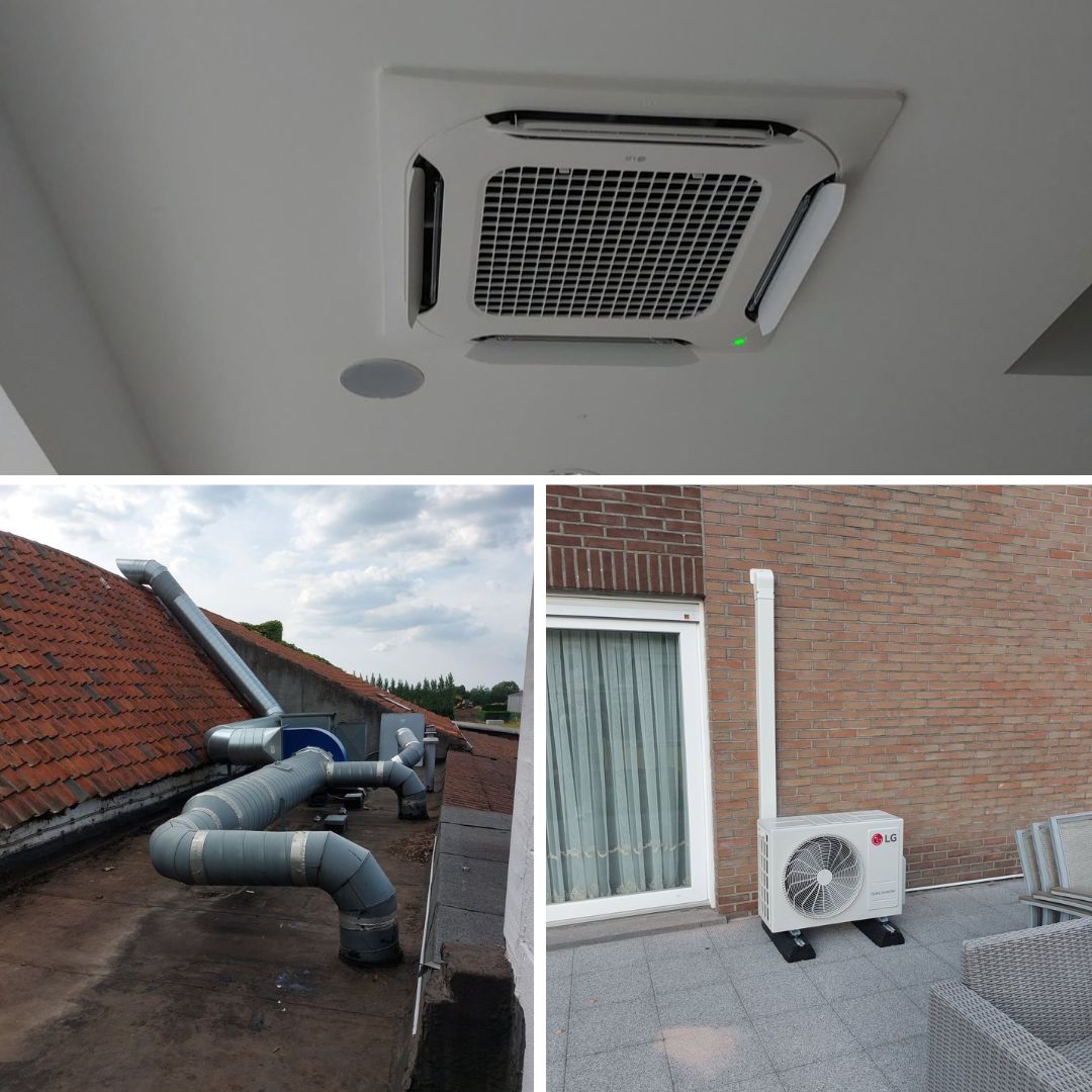 Installation de climatisation ventilation et air conditionné à Zaventem