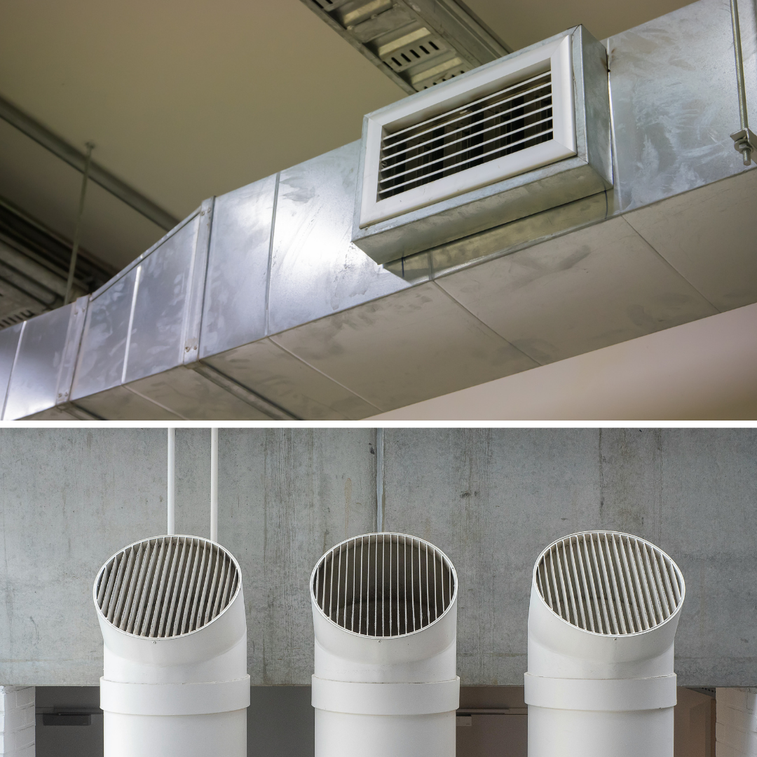 Installation de ventilation industrielle et domestique à Zaventem