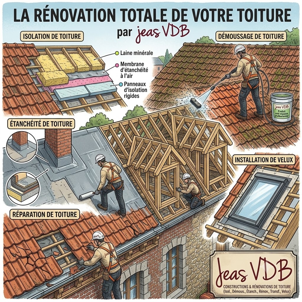 Bardage métallique, carport métallique, isolation de toiture, parachèvement, rénovation générale, transformation, construction bois, construction extension ou annexe, construction générale, dalle de sol en béton, égouttage, gros oeuvre, nivellement, terrassement, travaux de maçonnerie, pergola, piscine, pool house, terrasse, carport, toitures végétales, charpente, habillage de cheminée, corniches et gouttières, démoussage de toiture, étanchéité toiture, installation de vélux, isolation toiture, nettoyage de corniches, rénovation de toiture, réparation de toiture, toitures en ardoises, ardoise naturelle, en zinc, en tuiles,  métalliques et plates,