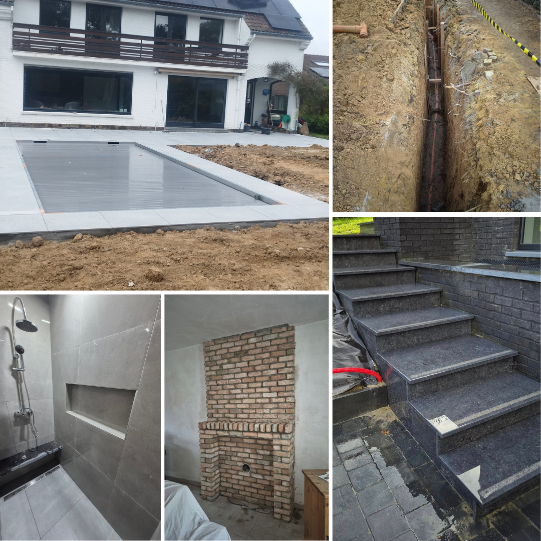Travaux de rénovation générale à Charleroi