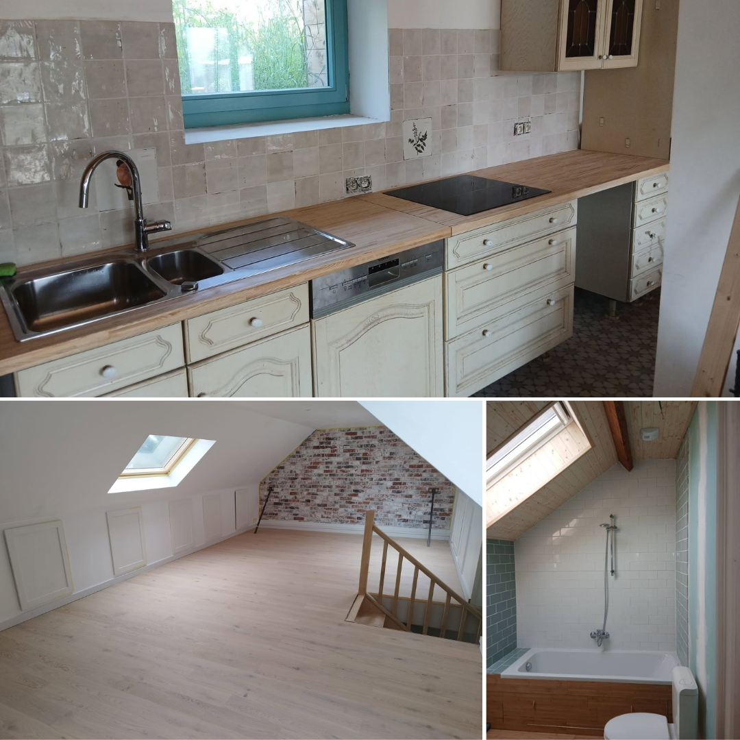 Travaux de rénovation générale à Charleroi