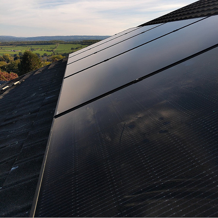 panneaux solaires, photovoltaïques, installation, fixation, panneaux