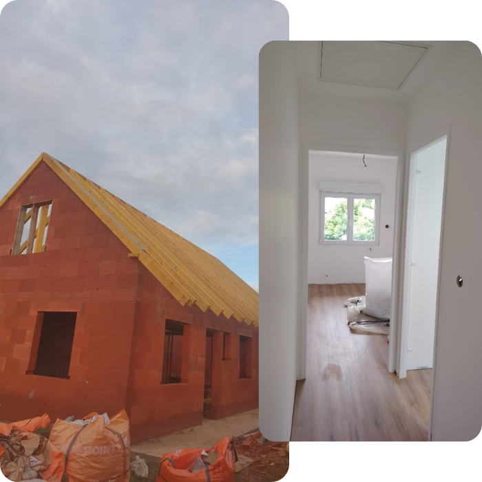 Carrelage, parquet, enduit, façade, ravalement façade, remise en état, transformation