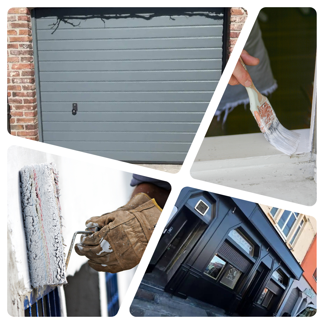 Peinture et rénovation à Grâce-Hollogne, Awans et Juprelle : murs, sols, façades et menuiseries extérieures.