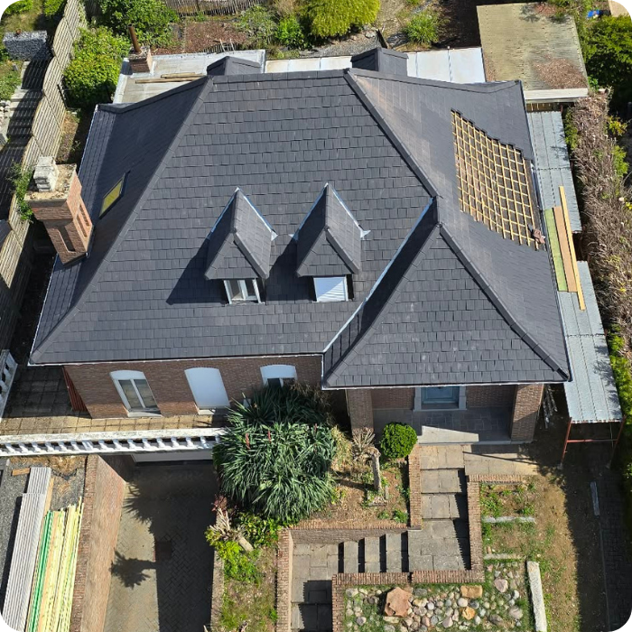 Renovatiewerken, dakrenovatie, dak, dakwerker, dakbedekking, VELUX dakramen, dakconstructie, nieuw dak