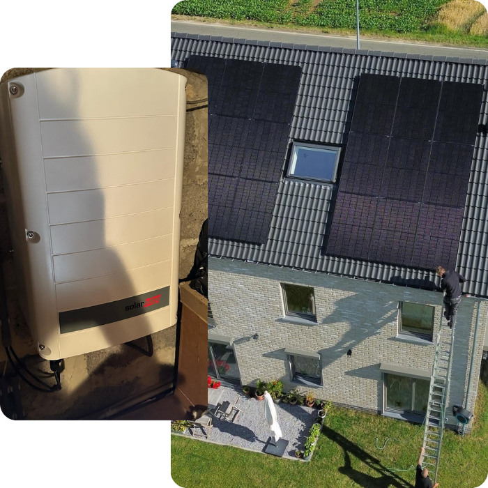 panneaux solaires, photovoltaïques, installation, énergie électrique, puissance, stockage