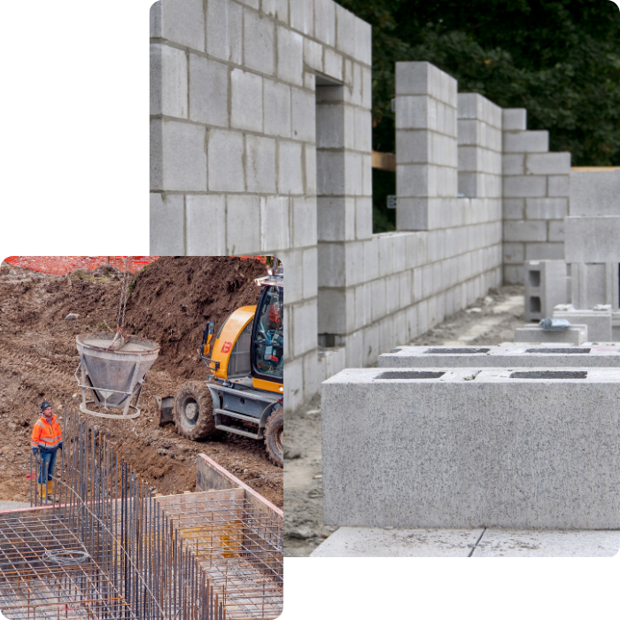 Constructon, maçonnerie, gros oeuvre, cimentage, murs, dalle, béton, chape