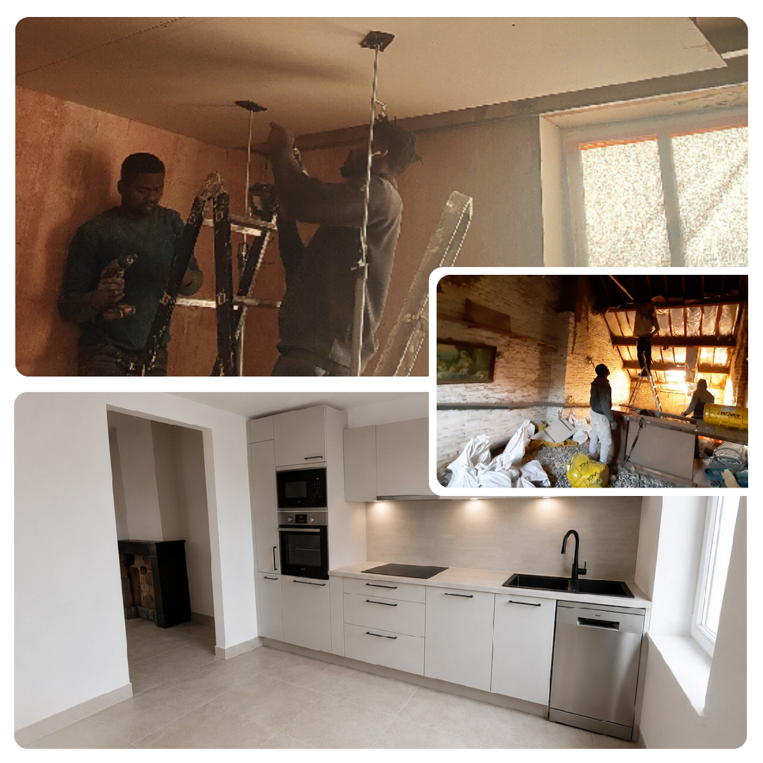 entreprise de rénovation Bruxelles, rénovation générale, électricité générale, installation de chauffage, rénovation salle de bain, travaux de gros œuvre, plafonnage, pose de carrelage, pose de parquet, rénovation intérieure, entreprise de rénovation Etterbeek, rénovation Tournai, God R-Nov
