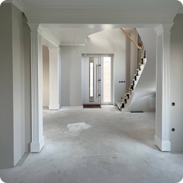 rénovation, travaux, mus, sols, plafonds, chape, carrelage, parquet, enduits, peinture