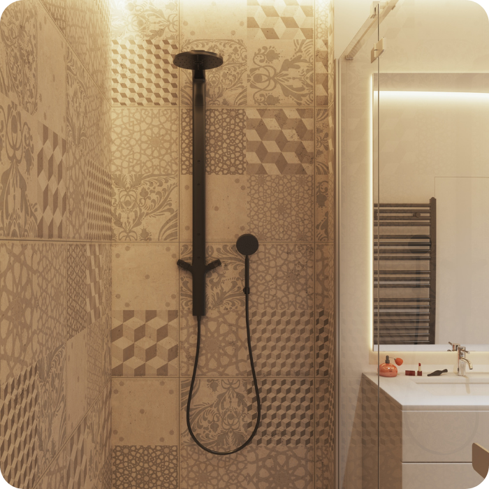 robinetterie, tuyaux, douche, salle de bain, baignoire