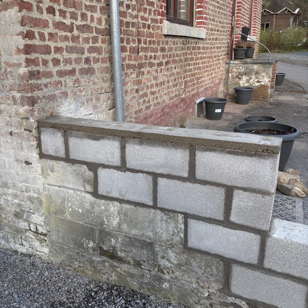 Après travaux à Remouchamps