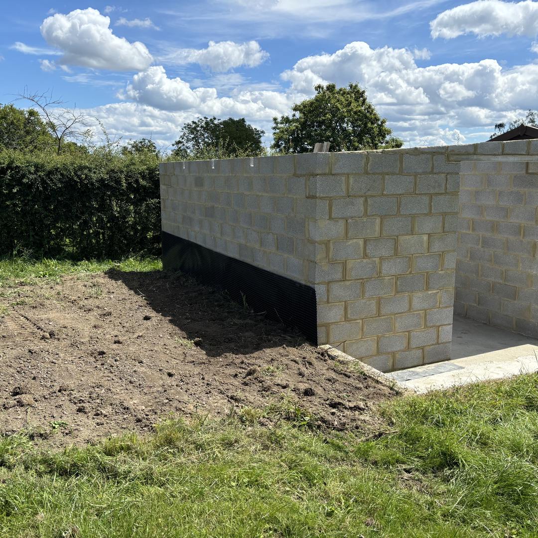 Travaux de maçonnerie à Aywaille par Cottini Construct Terrassement