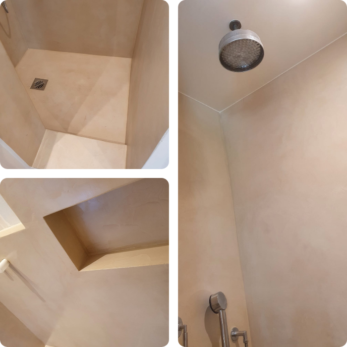 Effet, patine, enduit décoratif, technique décorative, effet béton, stuco