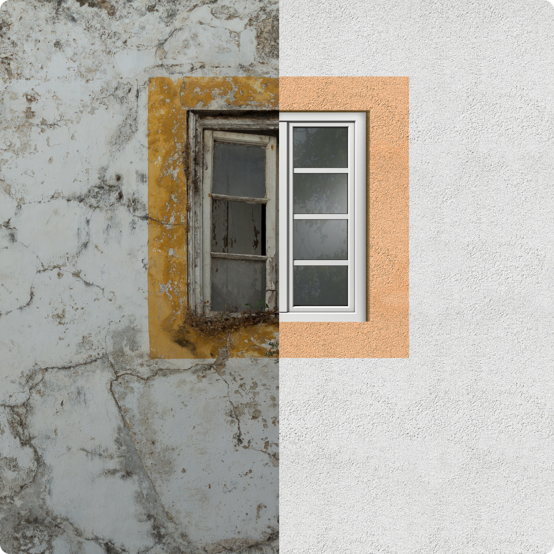 rnéovaiton de façade, ravalement, protection murs extérieurs