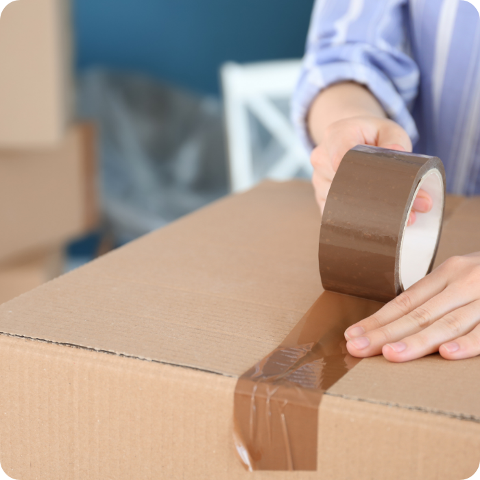 Vide maison, déménagement, carton, chargement, évacuation, maison, appartement