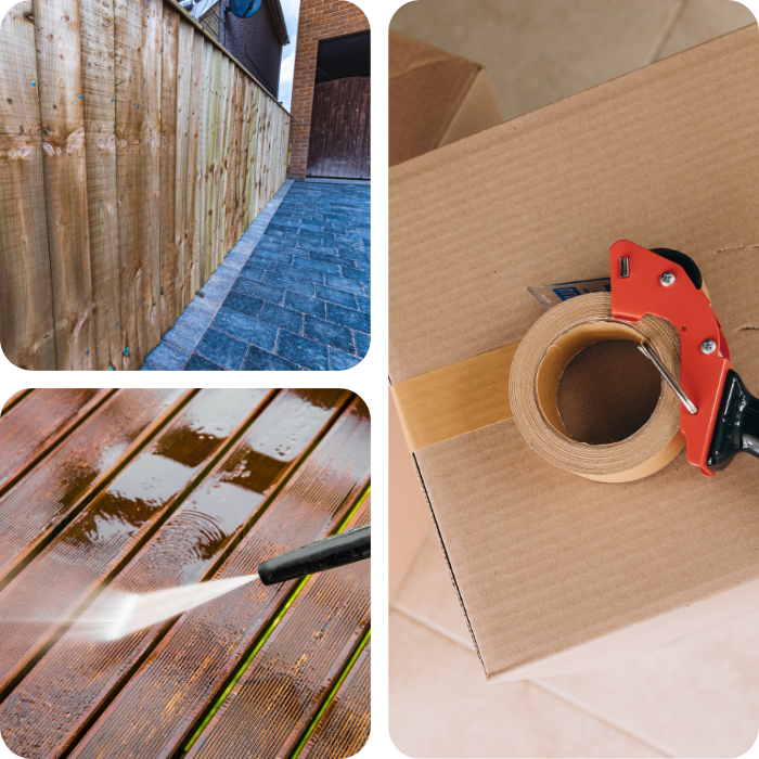 Mutli services, nettoyage, aménagement extérieur, jardin, pavage, façade,
                      sablage, façade, vide maison, déménagement