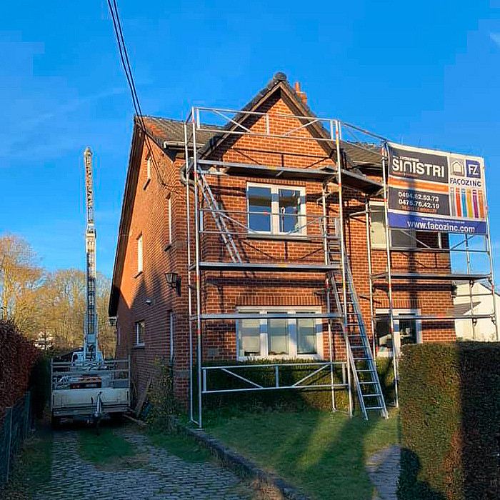 Toiture pente, toiture inclinée, construction, de toiture, réparation de toiture