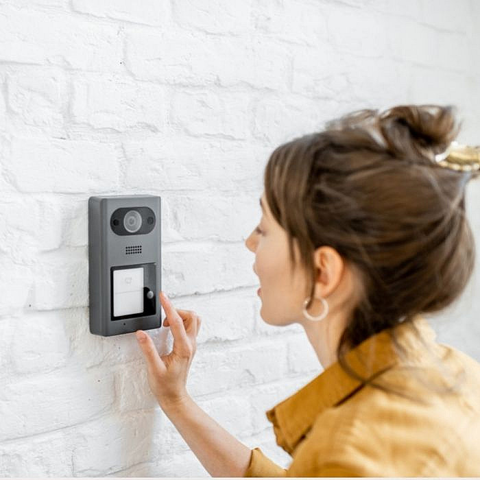 POse de parlophine, installation de vidéophone