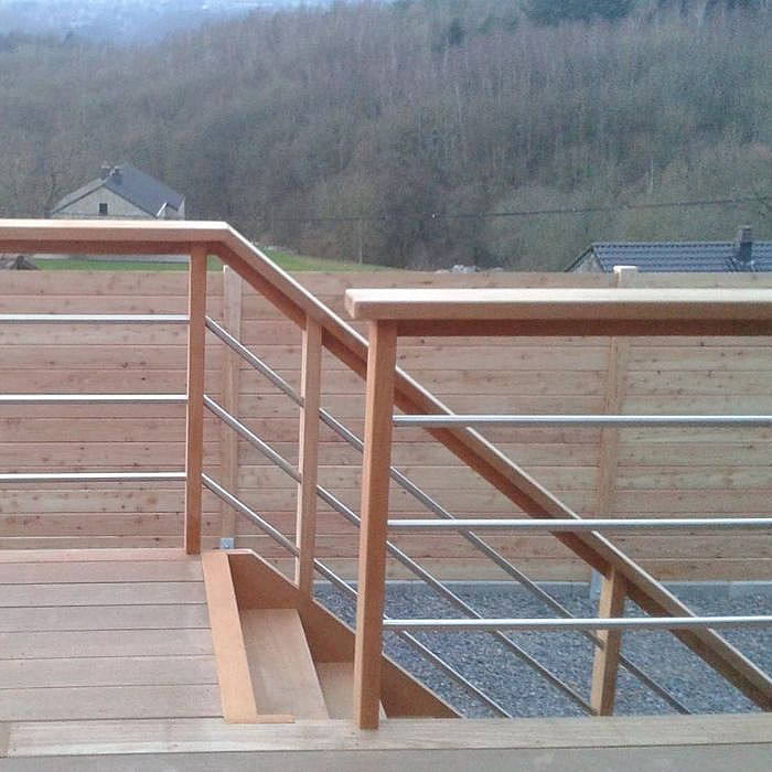 terrasse sur pilotis, terrasse suspendue