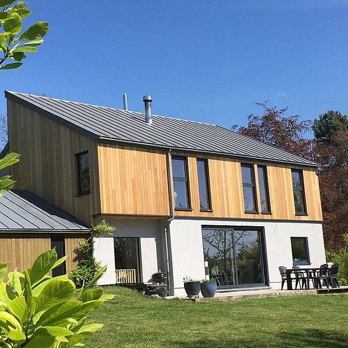 Construction ossature bois, maison passive, écologie, maison basse énergie