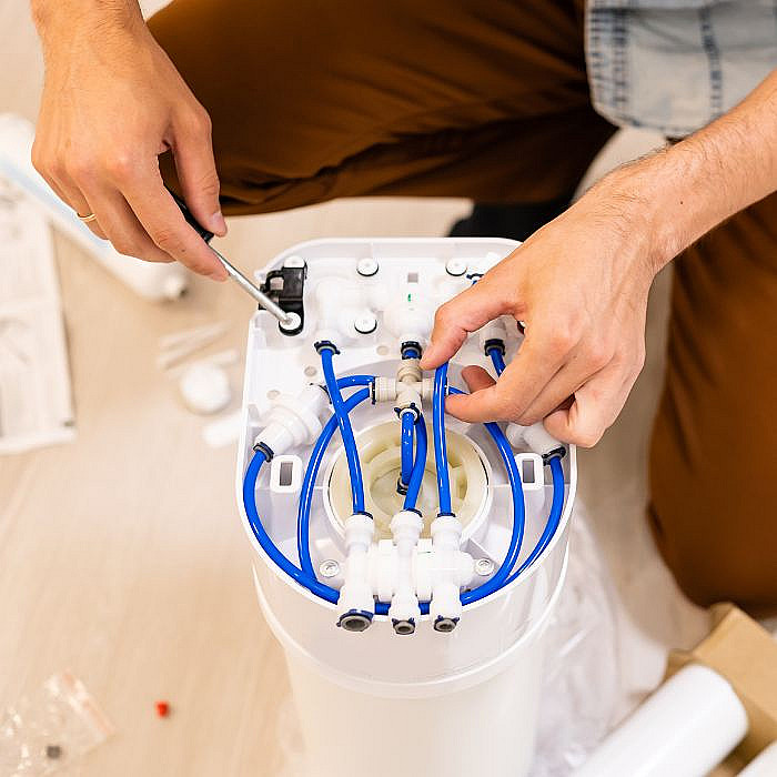 Installation adoucisseur d'eau, réparation, entretien, canalisation